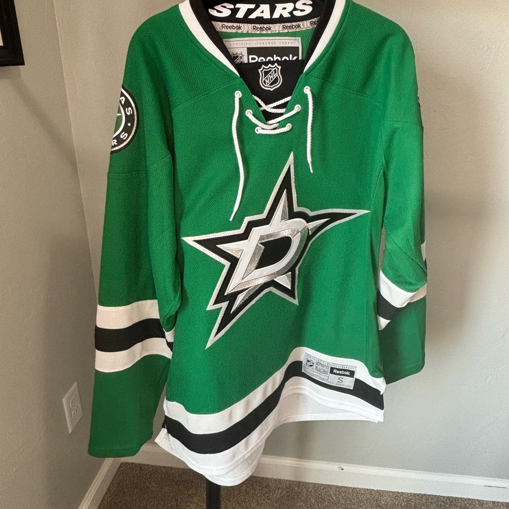 Reebok Green Stars Jersey with Black and White Accents